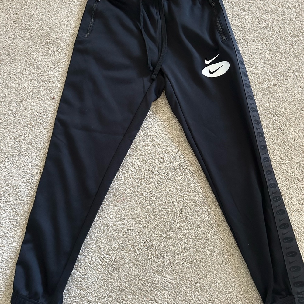 Nike Men’s  Black Sweatpants with Logo